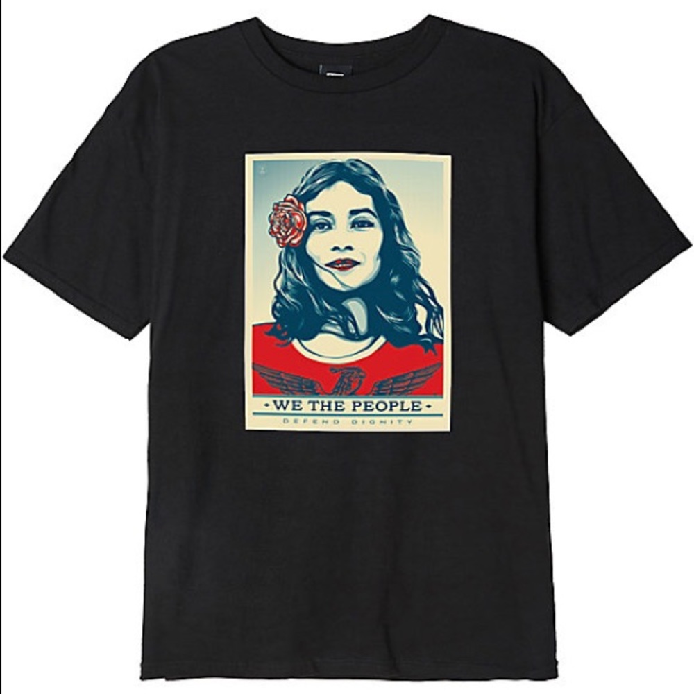 PRICE FIRM • Obey Defend Dignity Tee